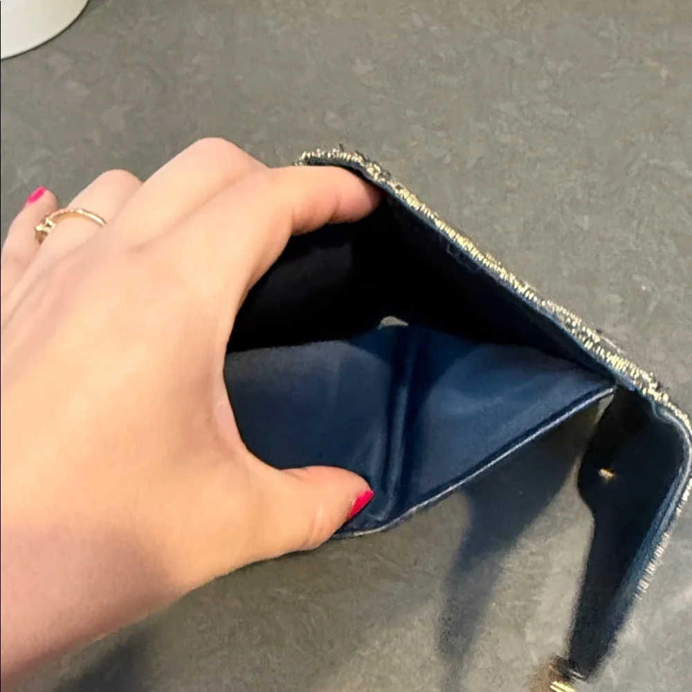 CHRISTIAN DIOR Trotter Saddle Flap Canvas Wallet